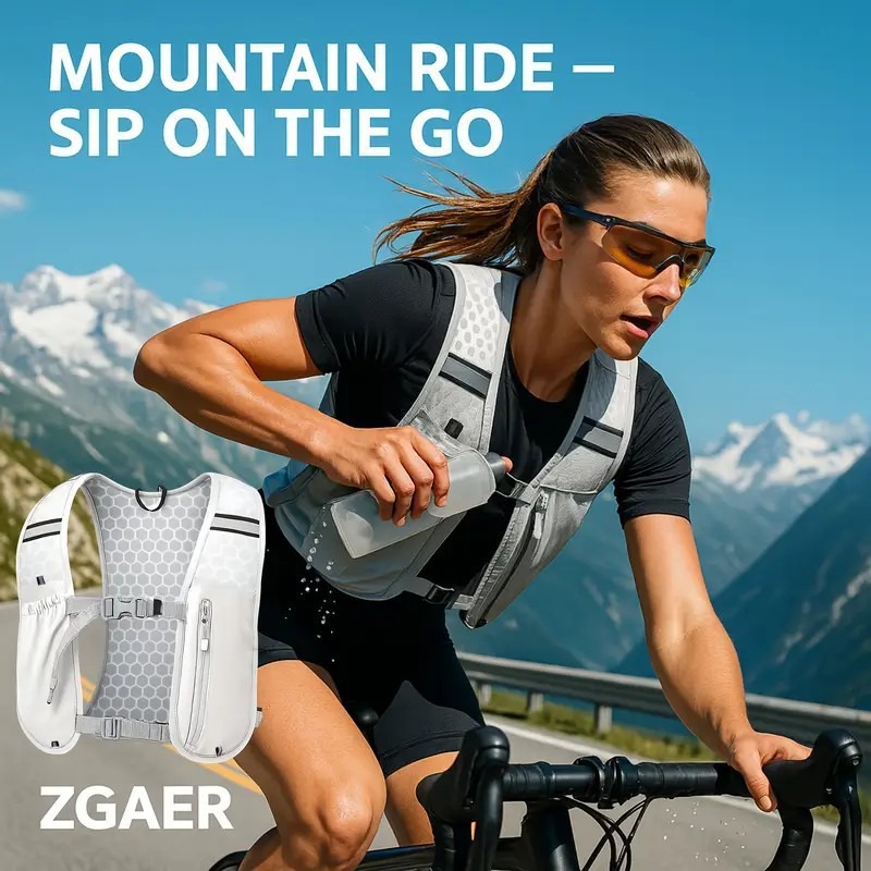 Running Gear Hydration - Nieuwe ultralichte hardloophydratatievestrugzak Marathon Race Sportvestpakket