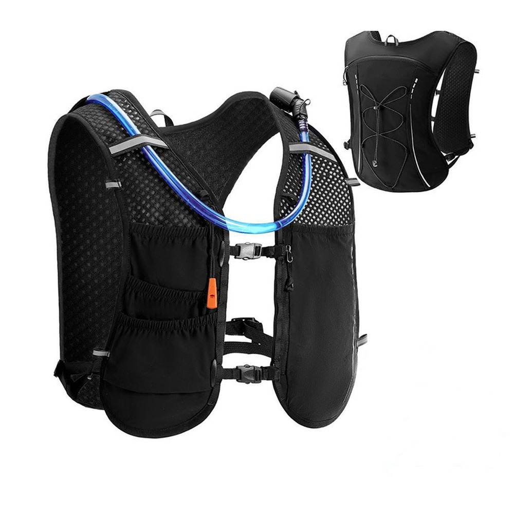 Running Gear Hydration - Hydratatievest voor heren, verstelbare borstband, ademende