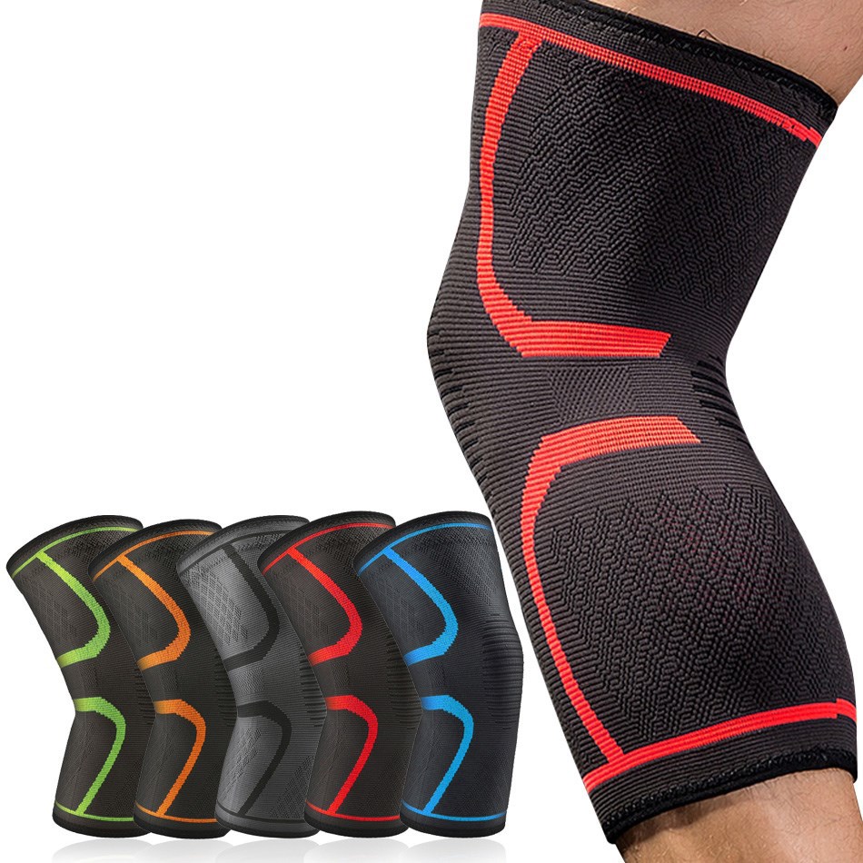 Running Gear Knee - Wosweir 1 Pc Elastische Kniebeschermers Nylon