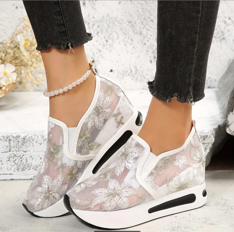 Running Gear Ladies - Kant Flats Platform Vrouwen Sportschoenen Mesh