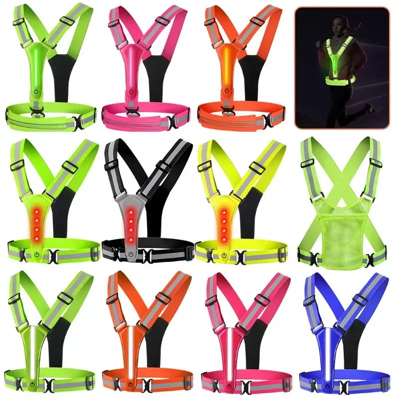 LED reflecterend hardloopvest, - Running Gear Night recensie en prijs