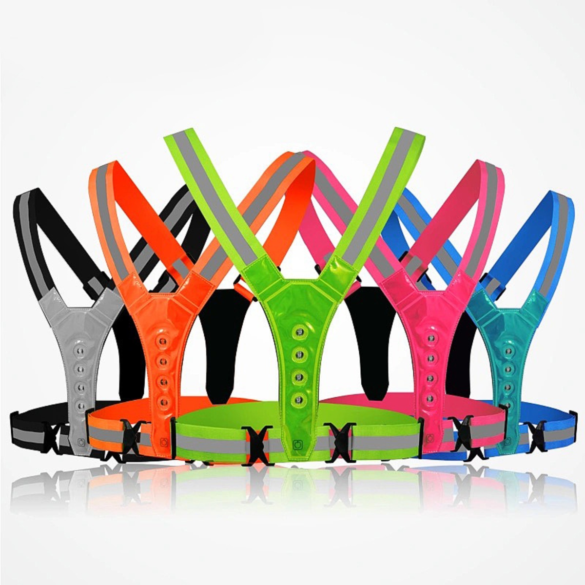 Verstelbaar LED-hardloop- en f - Running Gear Night recensie en prijs