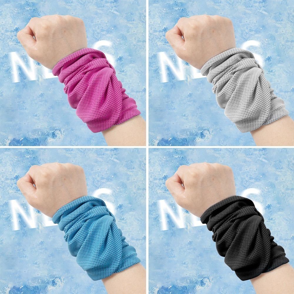 Polyestervezel sport polsdoek  - Sweat Band Wrist recensie en prijs