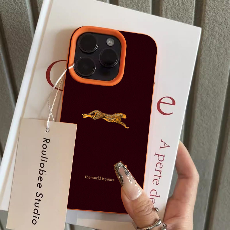 Minimalistische luipaardprint  - Running Gear Phone Holder recensie en prijs